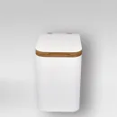 Trelino® Timber L Trenntoilette Korpus: Weiß Einsatz: Anthrazit